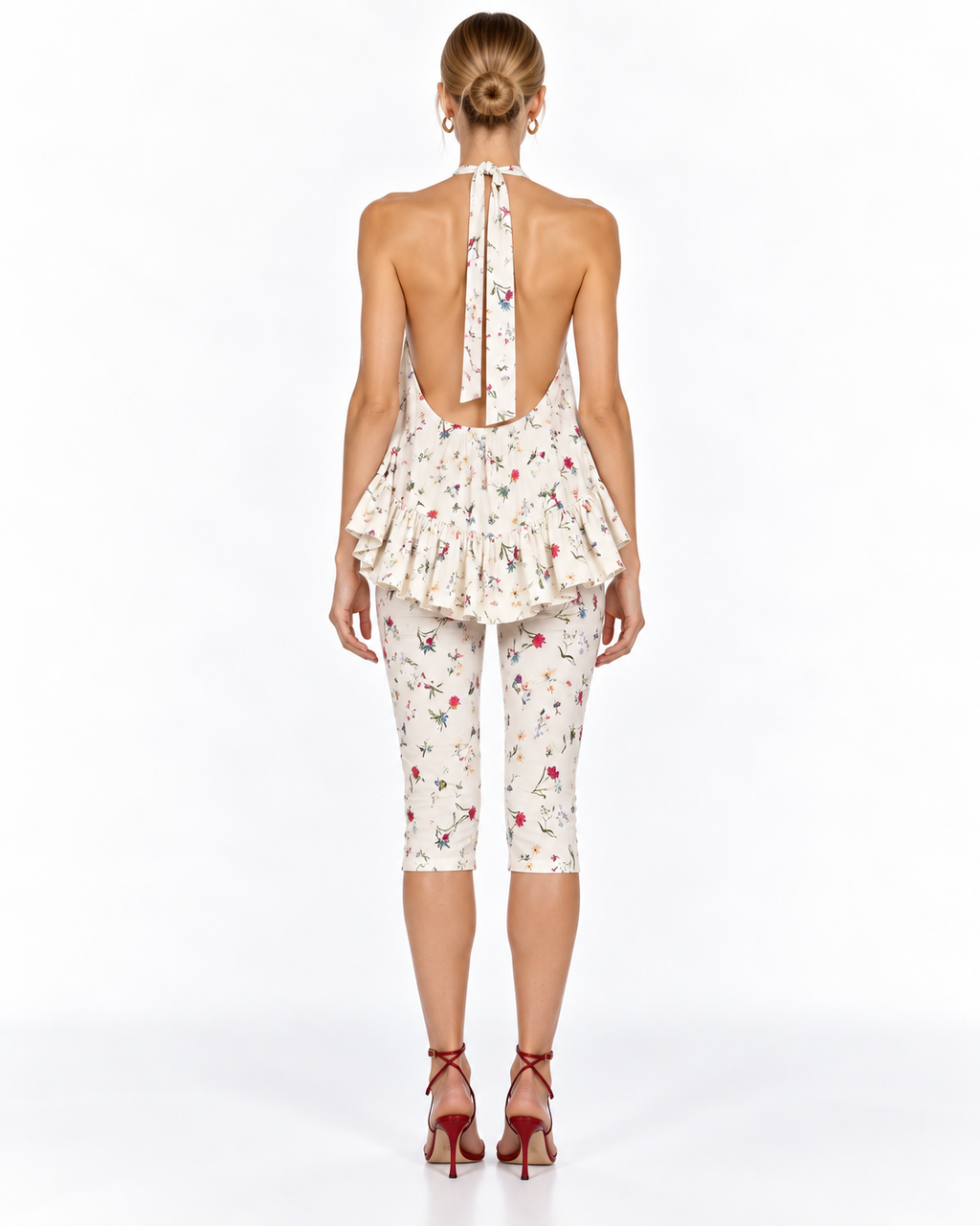 Winston Printed Poplin Top