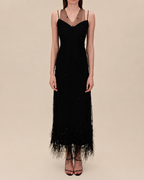 Feather Embellished