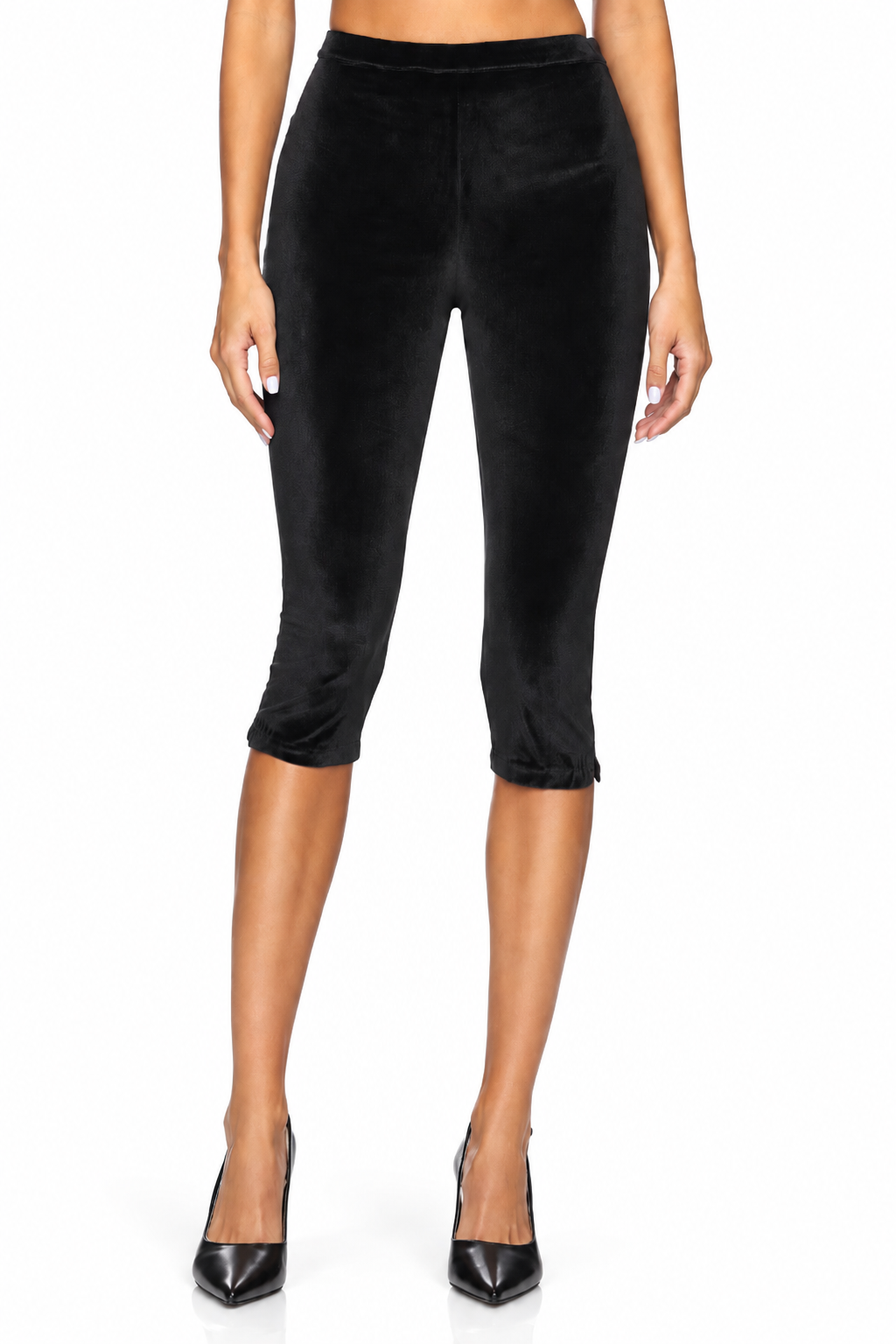 Shreya Velvet Capri