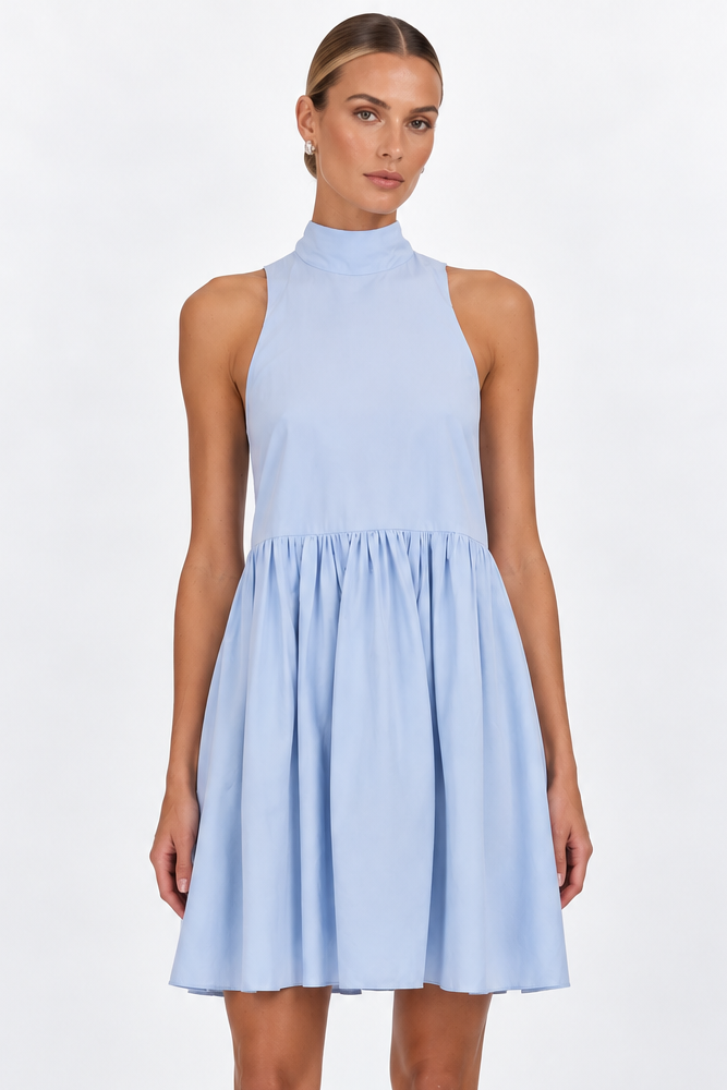 Marie Cotton Voile Mini Dress