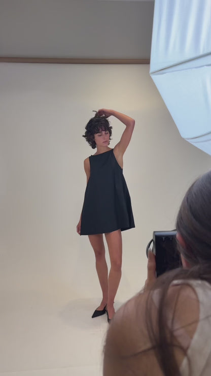 Samiya Poplin Mini Dress